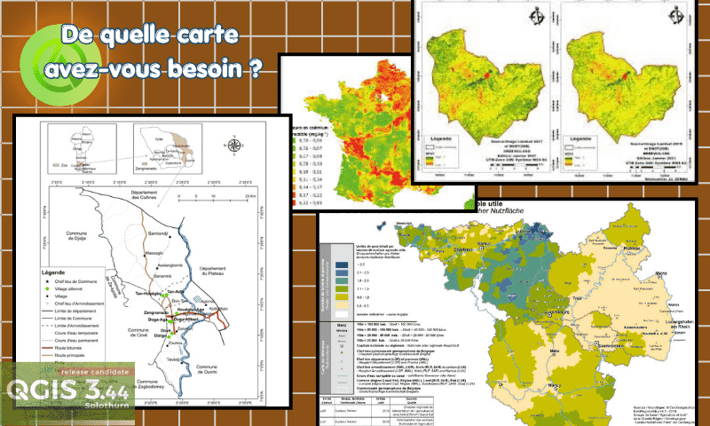 Cartes QGIS professionnelles